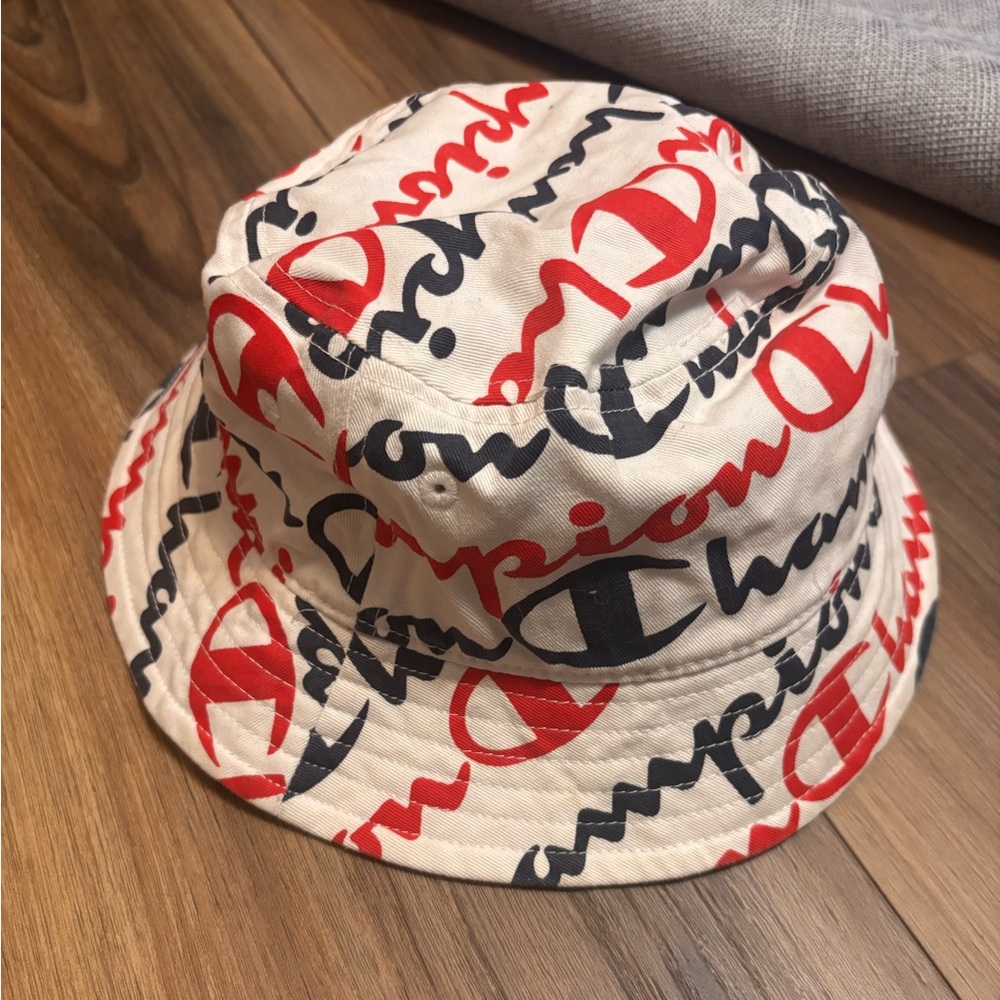 Vintage champion canvas bucket hat